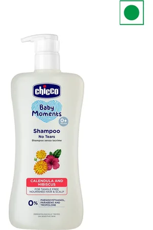 chicco Baby Moments Shampoo for Tear-Free with Hibiscus & Calendula - 500 ml