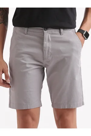 WROGN Men Mid Rise Slim Fit Cotton Chino Shorts