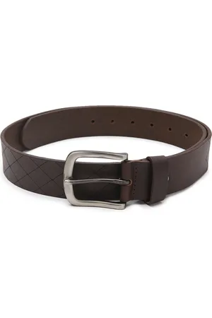 SPYKAR Men Brown Textured Belt