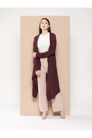 Chemistry Open Front Longline Sweater