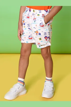 Nauti Nati Boys Conversational Printed Shorts