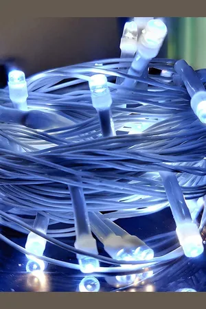 Ascension White 40 LED Bulbs String Lights
