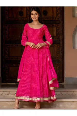 HOUSE OF JAMOTI Ethnic Motifs Printed Kurta & Trousers With Dupatta