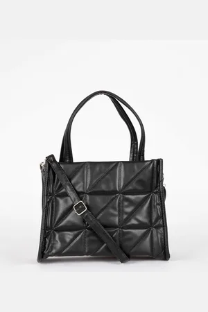 DeFacto Quilted PU Structured Shoulder Bag