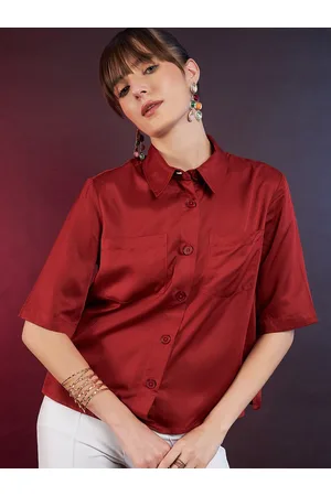 DressBerry Short Sleeves Shirt Style Top