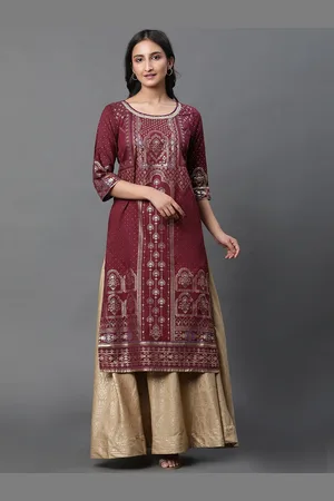 AURELIA Ethnic Motifs Printed Kurta