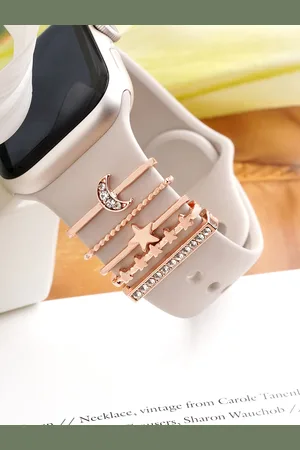 Joker & Witch Women Set Of 5 Stone-Studded Watch Charms