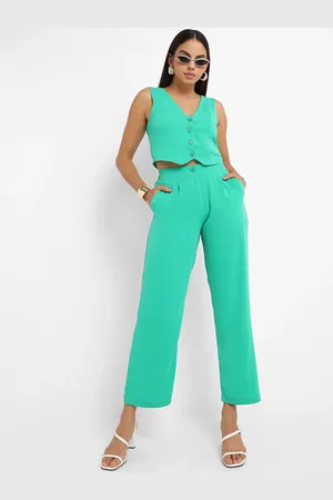 Campus Button-Front Top & Trousers Co-Ords