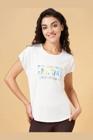 Pantaloons Typography Printed Sports T-shirt