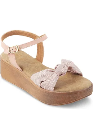 Tresmode Bow Detailed Wedge Heels