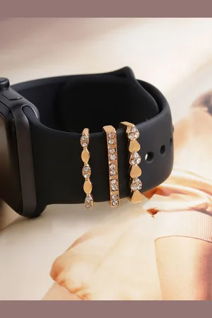 Joker & Witch Women Set Of 3 Stone-Studded Watch Charms