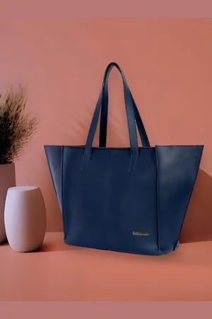 Bagsy Malone PU Oversized Shopper Tote Bag with Tasselled