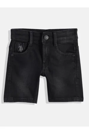 Ralph Lauren Boys Solid Denim Shorts