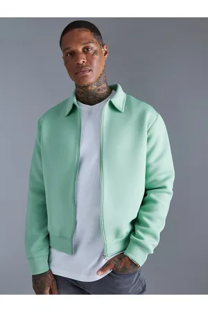 Boohoo Solid Spread Collar Tailored Jacket