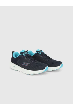 Skechers FLEETZ Women Navy Blue & White POWER Running Non-Marking Shoes