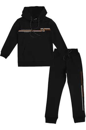 CAVIO Boys Hooded Pure Cotton T-shirt With Pyjamas