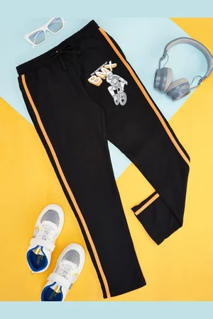 Pantaloons Boys Graphic Printed Cotton Track Pants