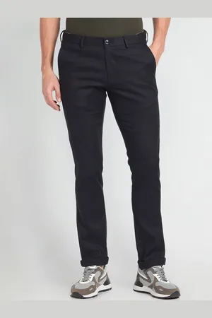 Arrow Men Mid-Rise Slim Fit Chinos Trousers