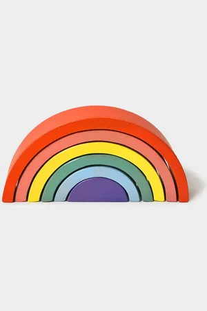 MiArcus Kids Set Of 6 Rainbow Stacker Toy for kids