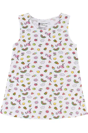 BodyCare White A-Line Dress