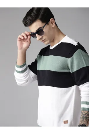 Roadster The Lifestyle Co. Acrylic Striped Pullover
