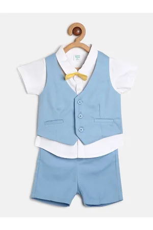 MINI KLUB Boys Shirt And Short With Waist Coat