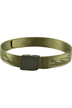 Winsome Deal Men Green Braided Belt