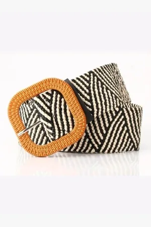 Lulala Women Textured PU Belt