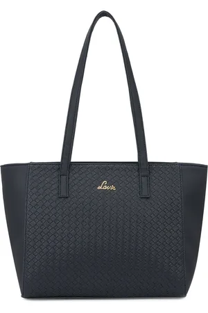 LAVIE Textured Structured Tote Bag