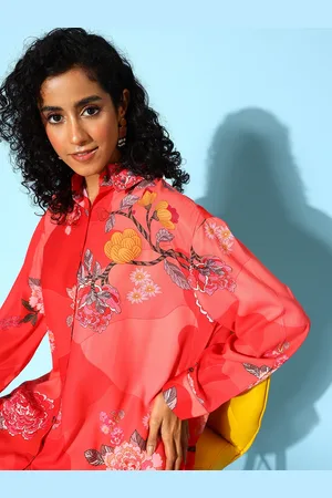 Indo Era Women Floral Printed Co-Ords Set
