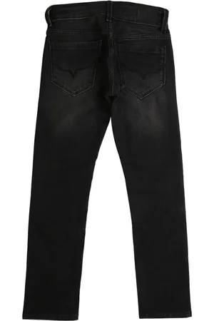 Pepe Jeans Boys Slim Fit Mildly Distressed Light Fade Stretchable Jeans