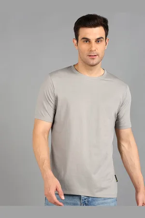 KAEZRI Round Neck Cotton T-Shirt