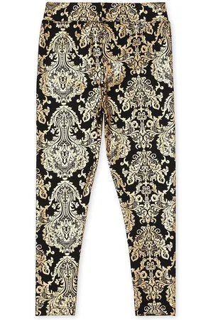 earth conscious Girls Printed Relaxed Fit Jeggings