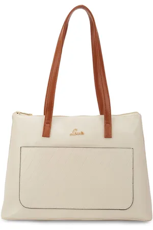 LAVIE Textured Structured Tote Bag
