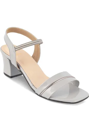 Tresmode RACHEL Open Toe Block Heels With Backstrap