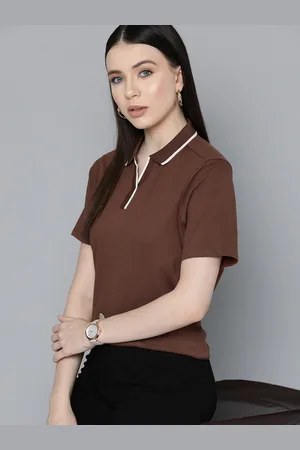 Chemistry Polo Collar Pure Cotton T-shirt