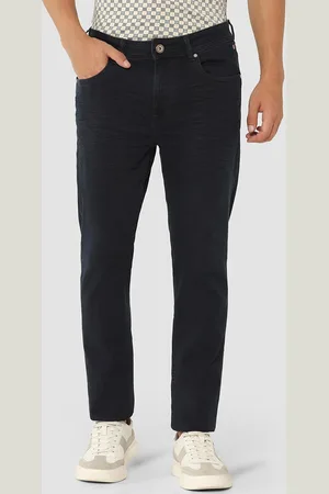 Blackberrys Yonk Skinny Fit Low-Rise Clean Look Dark Shade Cotton Stretchable Jeans
