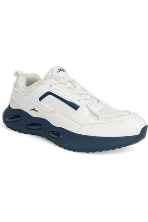 JQR Men GHOST Textured Contrast Sole Sneakers