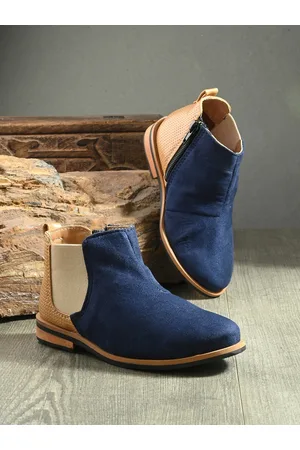 Boys navy chelsea outlet boots