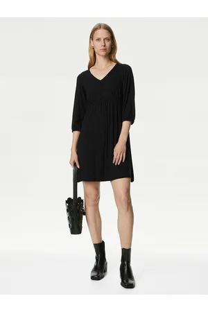 Marks & Spencer V-Neck A-Line Mini Dress
