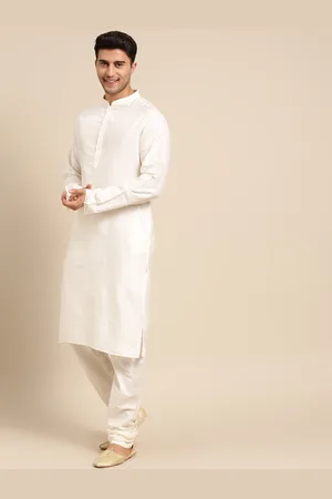 KISAH Men Woven Design Indowestern Sherwani Set
