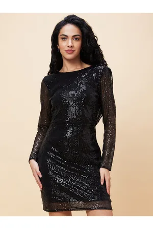 Globus Sequinned Stripe Sheath Party Dress