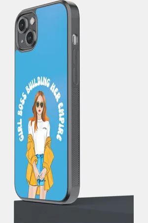 macmerise Girl Boss Building Empire IPhone 14 Plus Bumper Case Cover