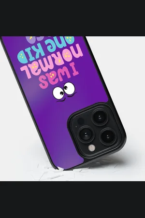 macmerise Printed Normal One Kid Ago iPhone 14 Pro Phone Bumper Case Cover