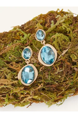 Accessorize Irregular Gem Drop Earrings