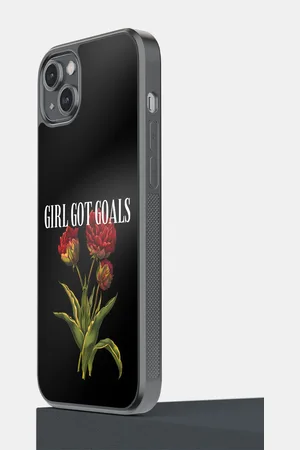 macmerise Printed Girl got Goals iPhone 14 Phone Bumper Case