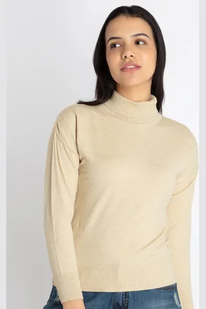 Status Quo Turtle Neck Ribbed Pullover
