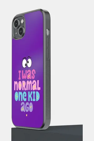 macmerise Normal One Kid Ago Printed iPhone 14 Plus Bumper Case Cover