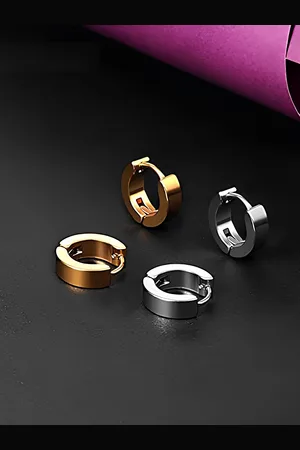 KARISHMA KREATIONS Pack Of 2 Contemporary Hoop Earrings