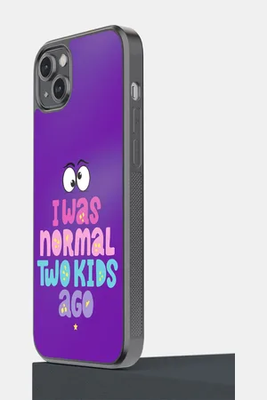 macmerise Normal Two Kids ago IPhone 14 Plus Bumper Case Cover